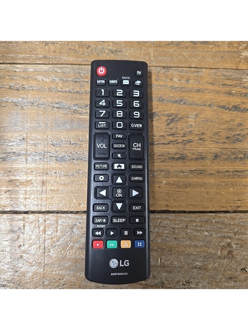 LG AKB75095376 OEM Genuine TV Remote for LG TVs TESTED No Battery Cover
